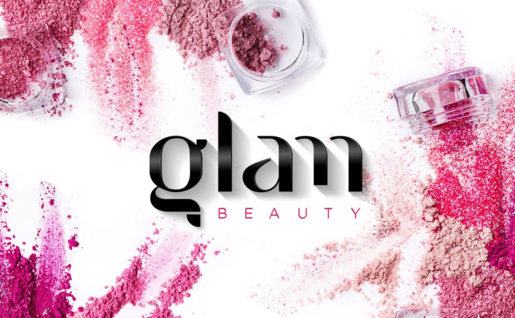 branding de marque de cosmétiques GLAM beauty